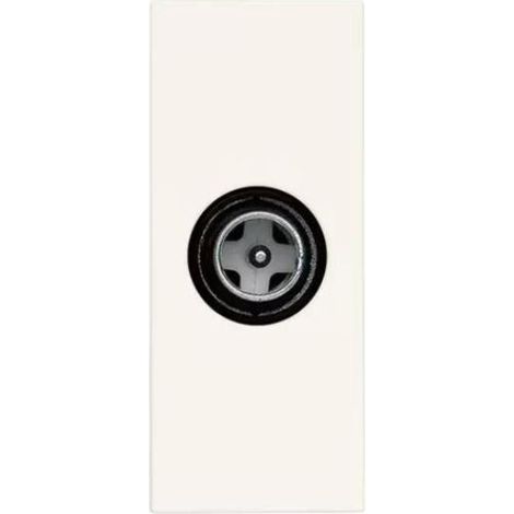 Presa coassiale TV diretta attenuazione 1dB Vimar Linea Bianca 30300.01B