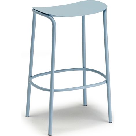 Tabouret design, Tabouret design indoor / outdoor Trick - 65 cm Bleu en Metal, Scab design (1/3)