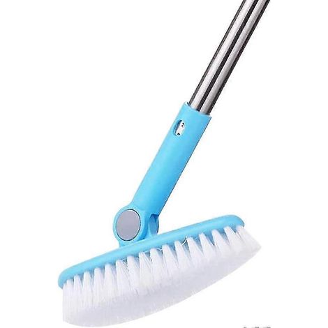 Brosse de nettoyage rotative pour salle de bain, baignoire et douche, carrelage et joints - 6,35 cm de large - 35,6 cm de long - Usage intérieur (1/5)