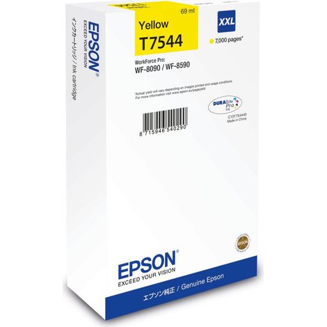 Epson C13T75444N cartuccia d'inchiostro 1 pz Originale Resa extra elevata (super) Giallo