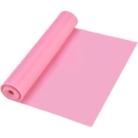 Bande élastique de fitness 1,5 m pour Pilates, yoga, musculation, kinésithérapie et rééducation (bleu) (1/5)