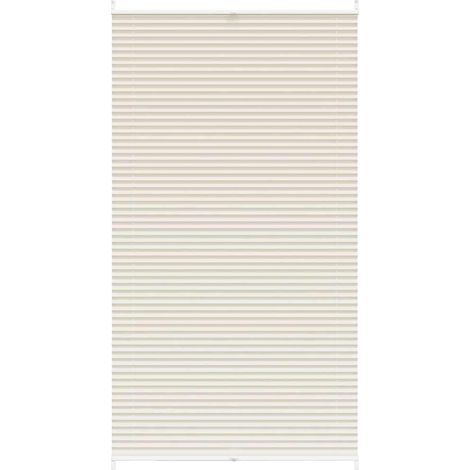 Maison Exclusive - Plisé Para Ventana Persiana 100X200cm Crema