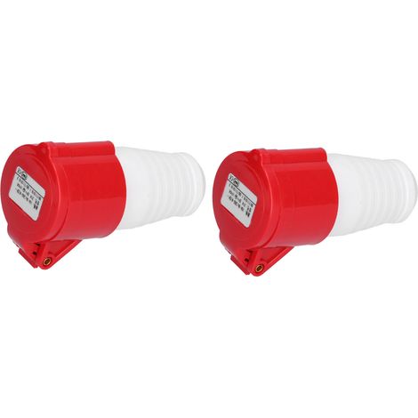 Connecteur industriel ZNG214 3P+T IP44 étanche, prise et fiche industrielles 4 broches, 16 A, 380 V-415 V