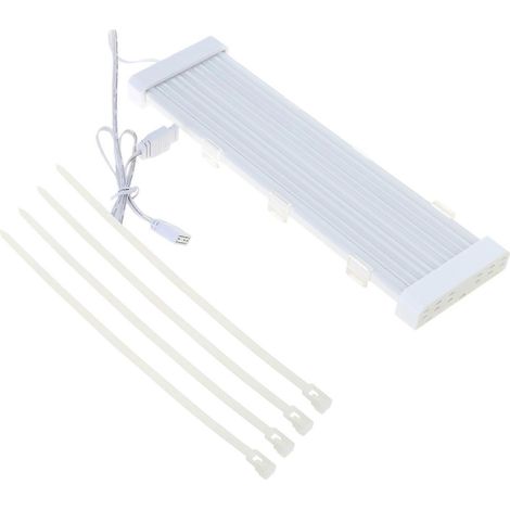 Câble d'extension AL200 avec cache pour bande lumineuse ARGB 5V 3 broches, alimentation GPU/carte mère, néon externe pour PC MOD, lumière douce multicolore (1/5)