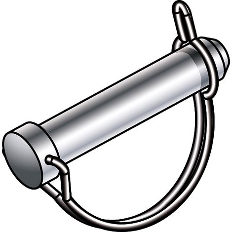 Tubesca Comabi – Goupille fixe rapide M12x60mm – Pour échafaudages R200 PROGRESS et RECORD – Utilisation en milieu de chantier – 0.1 kg