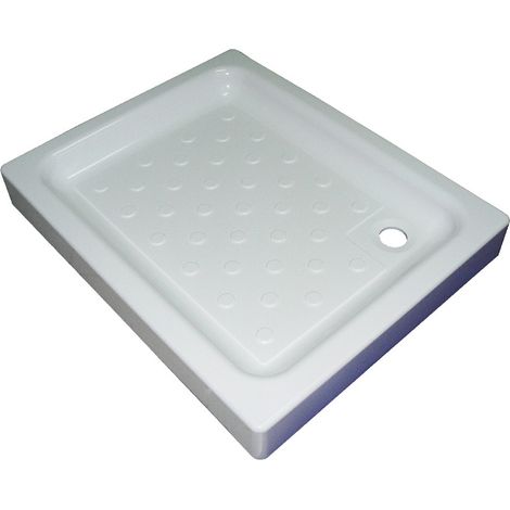 Piatto doccia 90x72 in acrilico con sifone di scarico incluso (1/3)