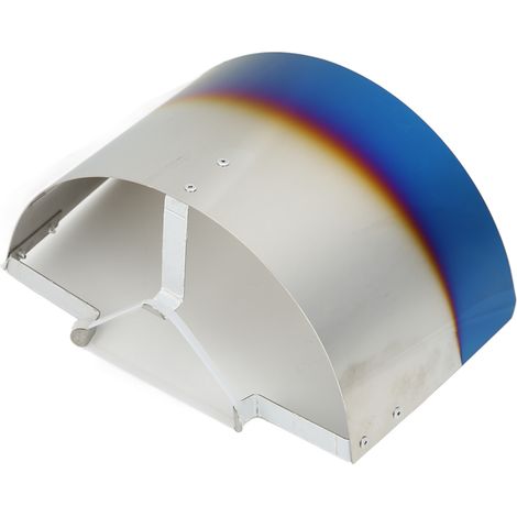 Filtre à air cache thermique en acier inoxydable pour protection moteur, accessoire auto compatible 2,5 à 4 pouces, bouclier de chaleur résistant. (1/5)