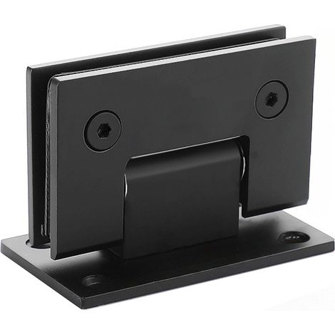 Cerniere per porte doccia in vetro, cerniere per porte bagno a 90 gradi, cerniere per ante di armadi in acciaio inossidabile per impieghi gravosi (da parete a vetro), ricambi per ferramenta per porte 