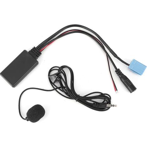 8-Pin-Auto-Mikrofonadapter, Bluetooth 5.0, AUX-Audiokabel, Musikplayer-Zubehör
