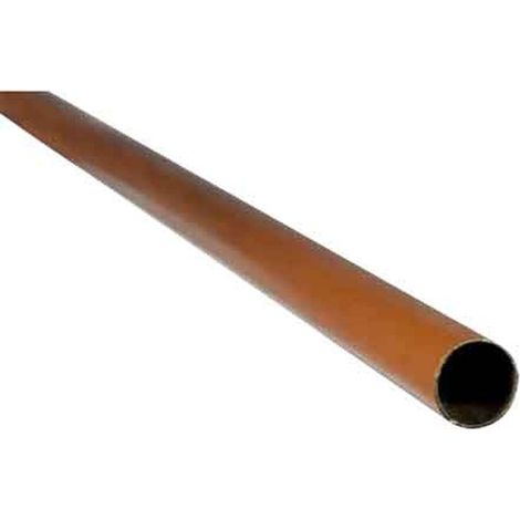 TUBO PER ARMADIO TONDO Ø 18 mm - Marrone