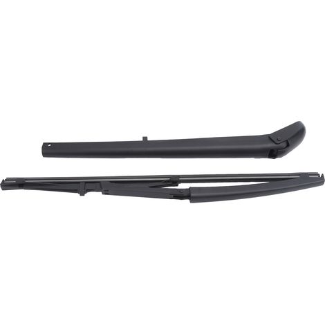 2 balais d'essuie-glace arrière en caoutchouc pour Alfa Romeo 147 (2000‑2010), bras de rechange auto (1/5)