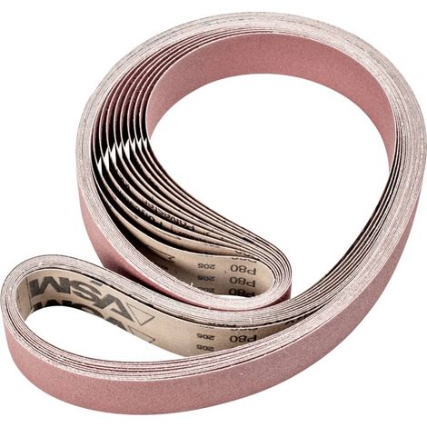 PFERD TOOLS BA 50/2000 X A 80 45005608 Carta abrasiva a nastro Dimensione dei grani 80 (L x L) 2000 mm x 50 mm 10 pz. (1/4)