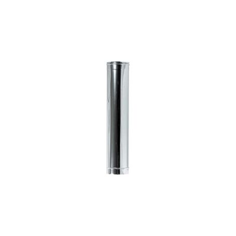 Edelstahlrohr AISI 304 Ø100 mm, 100 cm für Schornsteinanlagen
