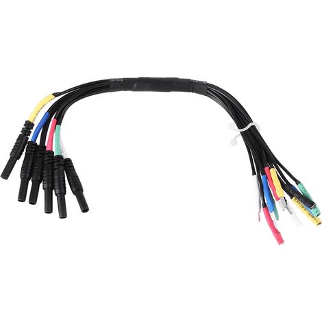Câbles de dérivation universels 6 canaux HT306 pour oscilloscope de diagnostic automobile (1/5)