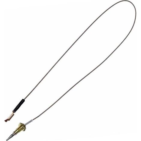 Ersatzteil - Thermoelement l 440 mm, original - - SCHOLTES, WHIRLPOOL, ARISTON HOTPOINT