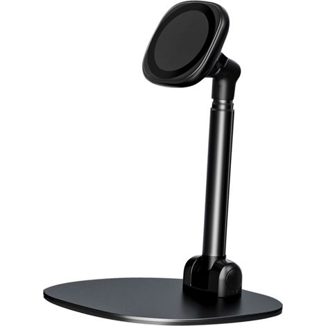 Support téléphone magnétique 360° pliable – Rotation complète, hauteur réglable, compatible iPhone, idéal pour bureau et déplacements (1/5)