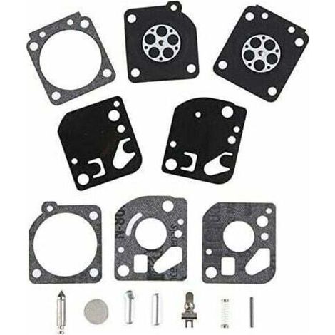 15pcs RB-29 Carburateur Kit de Réparation Membrane Joints Tronconneuse pour ZAMA C1U,Homelite UT-20004-A-B UT-20024-A-B UT-20044-A-B,Ryobi 26cc&30cc (1/5)