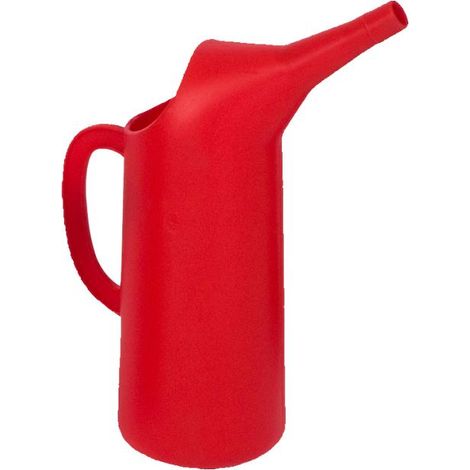 Hünersdorff 933800 Botella graduada roja 3000 ml