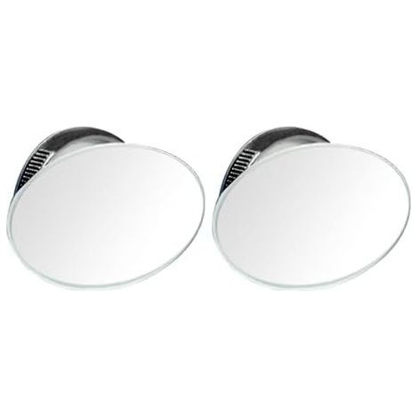 Rétroviseur de voiture Ventouse grand angle latéral - Petit format rond et rectangulaire, rétroviseur d'angle mort pour véhicules universels (1/5)