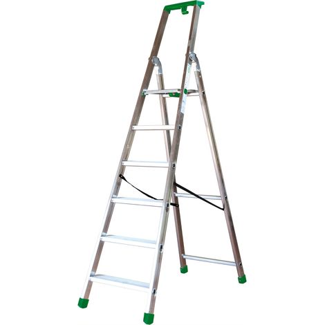 Facal Stufenstehleiter QUADRA S600 3 Stufen (1/5)