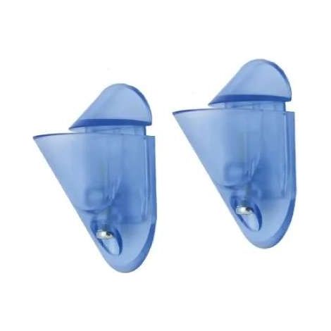 REGGIMENSOLE REGOLABILI BLU 86X38X50MM PER CRISTAL