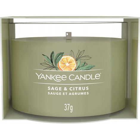 Yankee Candle Mini-Duftkerze Salbei & Zitrus 37 g (1/2)