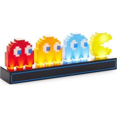 Lampe de bureau Pac-Man Ghost – Sous licence officielle, avec retour sonore et 3 modes d'éclairage, fonctionne sur USB ou piles, (1/5)