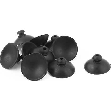sourcing map 10 ventouses en silicone de 2,5 cm/1 pouce