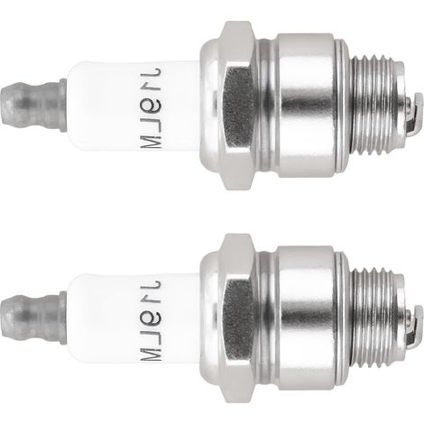 Bougie d'allumage 796112 RJ19LM pour Briggs & Stratton 802592 5095K Champion J19LM (868), 2 Pack, FIX215202189 (1/5)