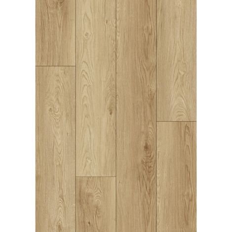 Mexen Anniston muestra de paneles vin铆licos 1240 x 182 mm SPC 6,5 mm, base IXPE 1,5 mm, 4 V-Fuga, Roble - F1038-S (1/5)