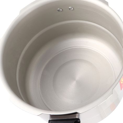 Autocuiseur domestique antidéflagrant avec compartiment vapeur pour cuisinières à gaz, électriques et vitrocéramiques (20 cm) (1/5)