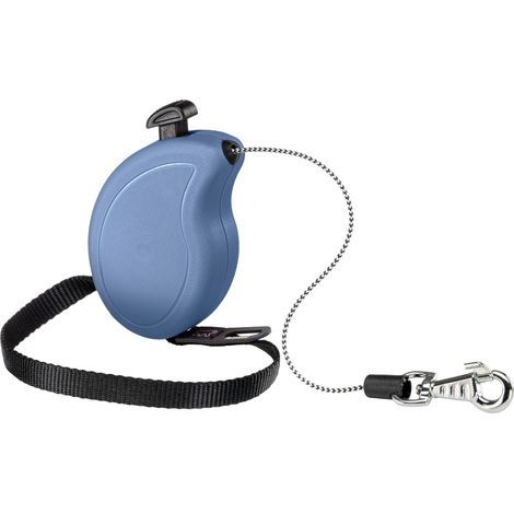 Guinzaglio per cani e gatti flippy one mini col. blu