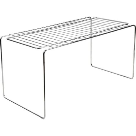 MAURY'S RIPIANO DA CUCINA SILVER IN ACCIAIO INOX 40 X 20 X H20 CM (1/2)