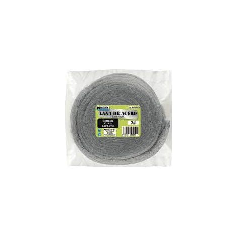Wolfpack Linea Profesional Laine d acier polyvalente gris métallique
