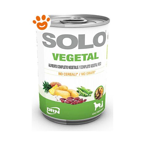 DRN Dog Solo Vegetal Adult Medium Maxi - DRN Dog Solo Vegetal Adult Medium Maxi - Lattina Da 400 Gr
