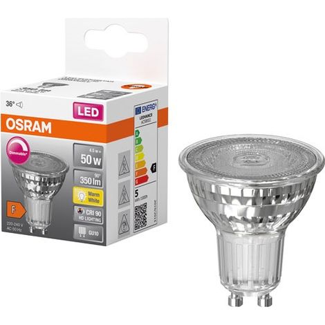 Spot Par16 LED Dimmer 5,5 W Gu10 Warm Verpackung - Ledvance GP