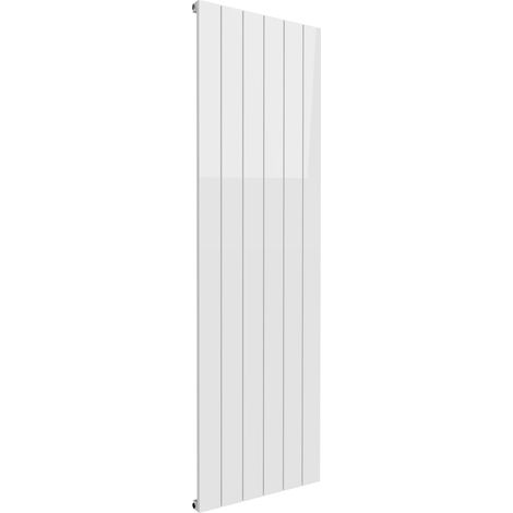 Reina Casina Single Vertical Aluminium Radiator 1800mm H x 565mm W - White