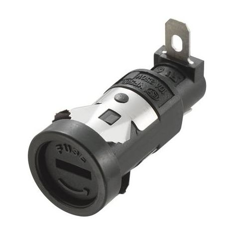 TRU COMPONENTS MF-500 Porte-fusible Adapté pour (fusibles) fusible 5 x 20 mm 10 A 250 V/AC 1 pc(s) (1/2)