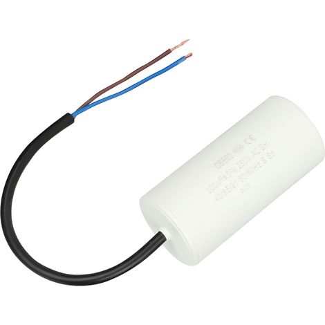 CBB60 Betriebskondensator mit Anschlusskabel 250 V AC 100 µF 50/60 Hz für Motor-Luftkompressor (1/5)