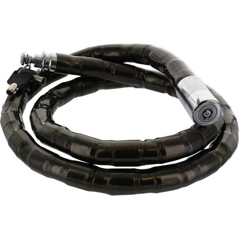 Diebstahlsicheres Stahlband für Motorräder und Fahrräder, Durchmesser 22 x 150 cm. PVC-beschichtetes Stahlgeflecht - Wohnzimmer (1/3)