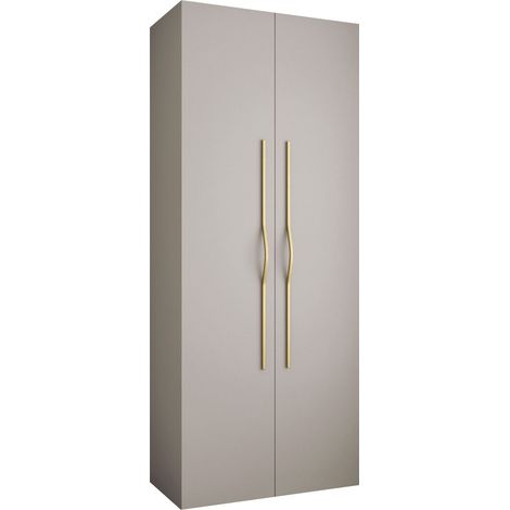 Armario Hartford 562, Cachemira, 246x100x52cm, Puertas de armario: Con bisagras, Número de estantes: 6 (1/5)