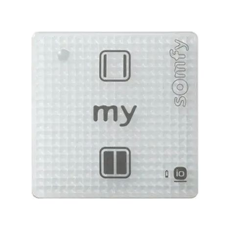 1811090 - Commande murale tactile Somfy Smoove 1 O/c Io Black Shine