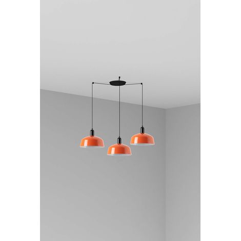 TATAWIN M metal 3L Colgante naranja rojizo