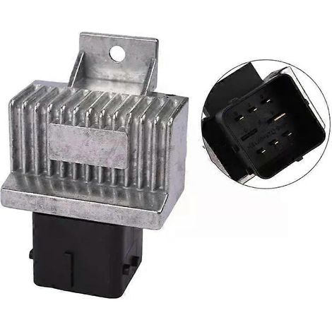 Relais de préchauffage automatique (1 pièce) pour Vauxhall, Vivaro, Renault, Trafic 9640469680, métal noir, non décolorant, référence 93858431, pièces détachées pour camping-cars - JXLGV (1/4)