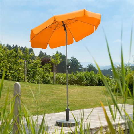 Schneider Sonnenschirm Locarno mandarine Ø 150 cm Sonnenschirme (1/5)