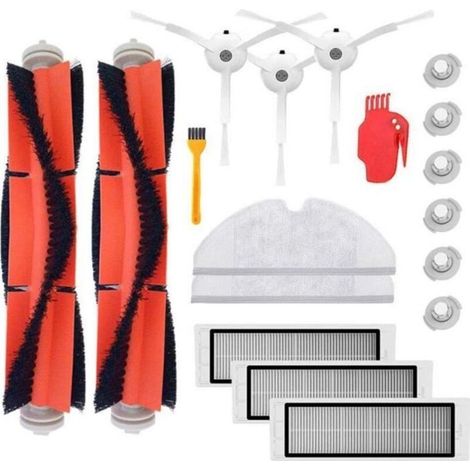 Remplacement Pour Xiaomi Mi Robot Roborock S50 S51 Roborock 2 Aspirateur 2 Accessoires Trousse Paquet De Brosse Principale, Outil De (1/4)