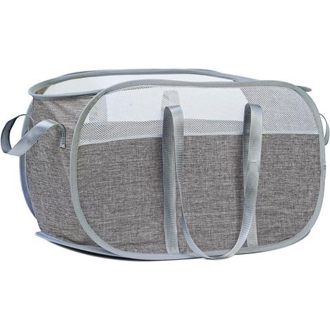 Cesto portabiancheria pieghevole per bagno, camera da letto e viaggi. Cesto multifunzionale di grande capacità. (1/5)