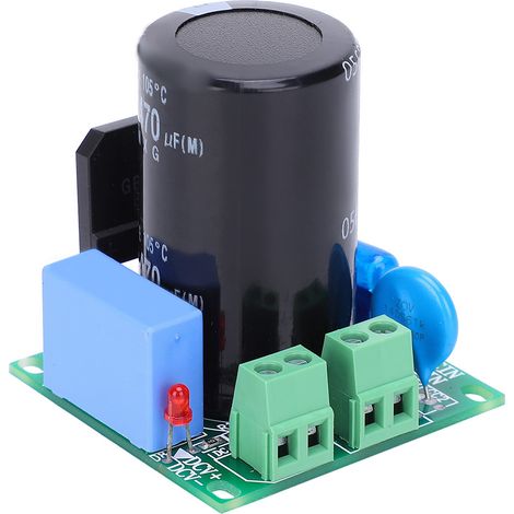5A 470µF Kondensator-Gleichrichterplatinenmodul, Eingang AC 220 V, Ausgang 0–300 V DC, Mehrfachschutz (1/5)