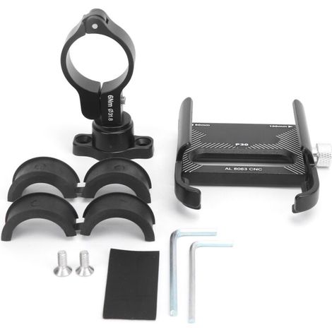 Support téléphone vélo GUB P30 en alliage d'aluminium réglable pour smartphone