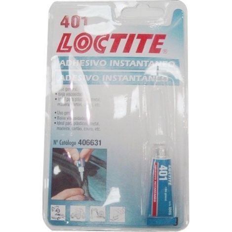 Adhesivo instantaneo 3 gr 3gr loctite 401 loctite